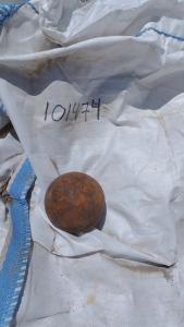 Աղացող գնդեր աղացների համար սև մետաղից BALL 70*-80 D125 E