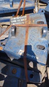 Գնդիկավոր աղացի թմբուկի մաս սև մետաղից INNER PULP LIFTER PN60135574