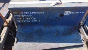 Գնդիկավոր աղացի թմբուկի մաս սև մետաղից MIDDLE OUTER PULP LIFTER PN 60135578