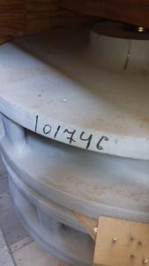 Պոմպի մաս Impeller 5 Vane 47.5 OD 6.5 Kreballoy 1